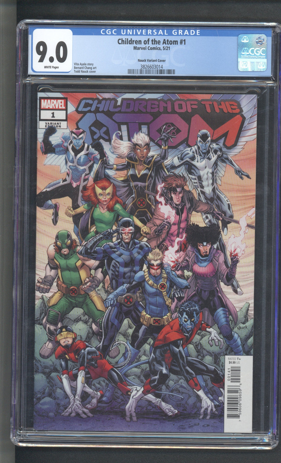 CAPTAIN MARVEL #2 CGC 9.0 WHITE PAGES