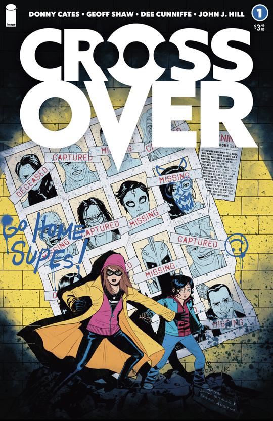 CROSSOVER #1 MEGAN HUTCHISON TRADE COVER
