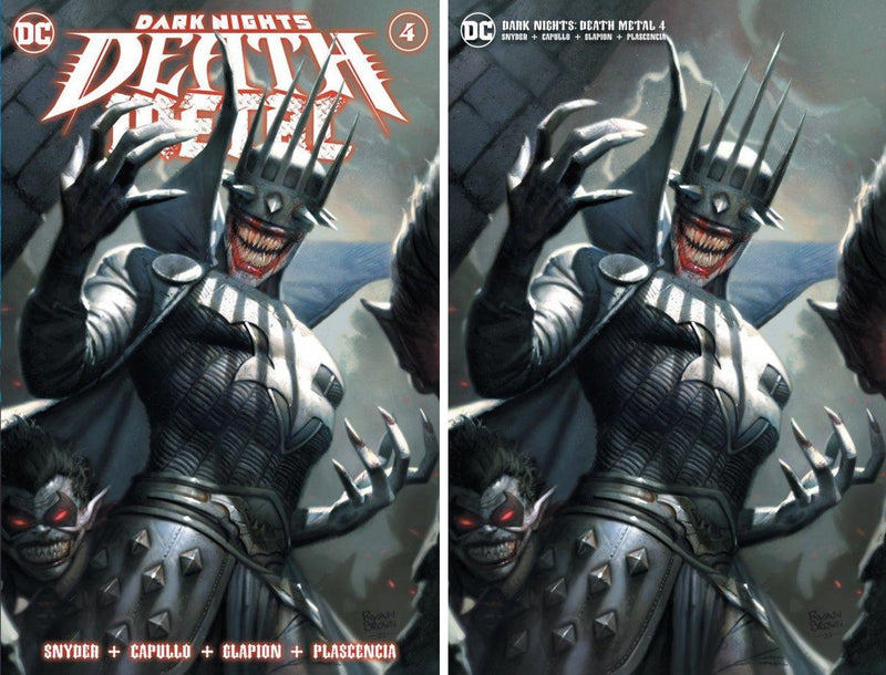 DARK NIGHTS DEATH METAL #4 RYAN BROWN A&Bコミックセット