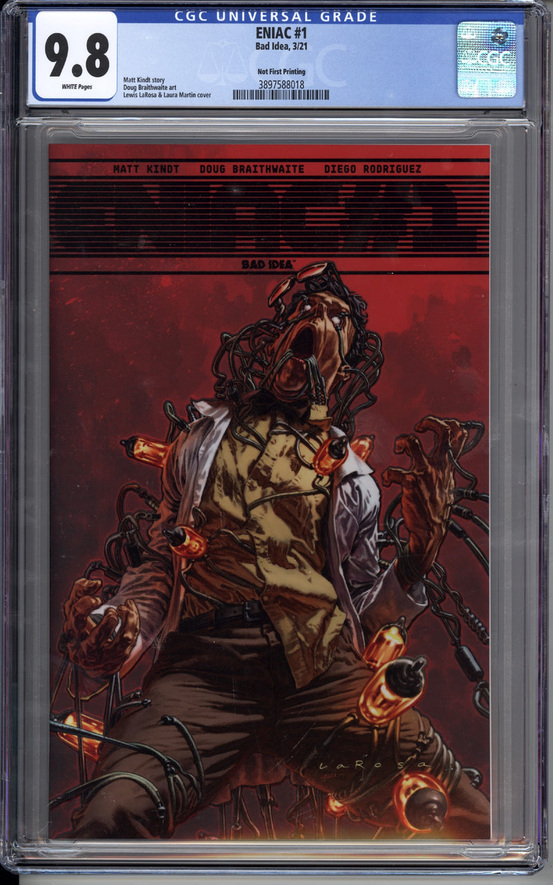ENIAC #1 CGC 9.8 NOT 1ST PRINT