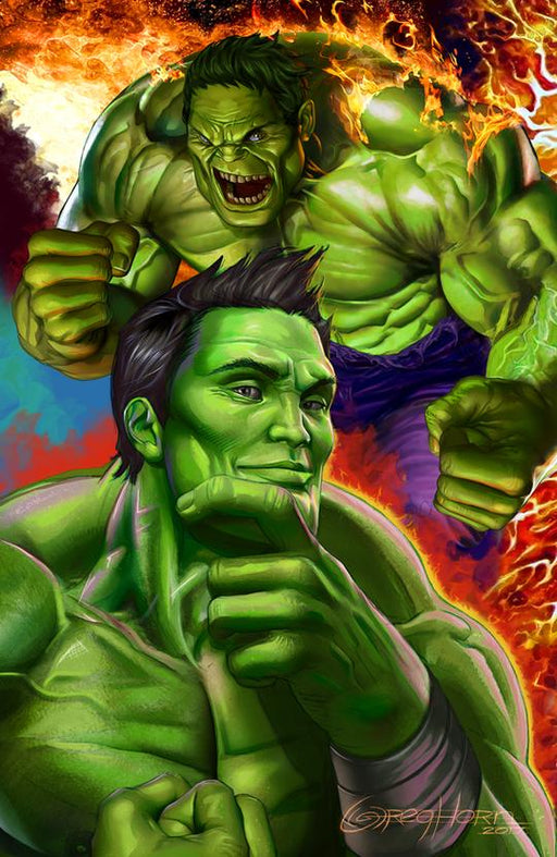 Generations Banner Hulk & Totally Awesome Hulk #1 - Greg Horn Virgin Connecting CVR
