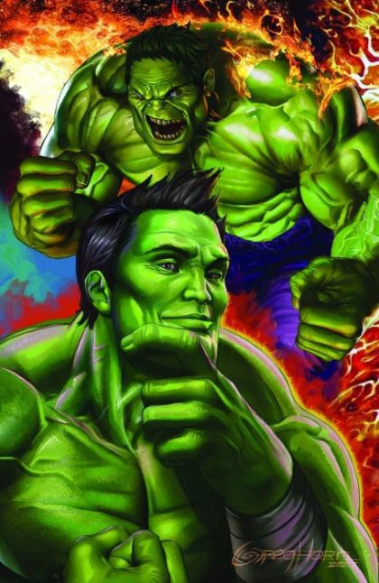 Generations Banner Hulk & Totally Awesome Hulk #1J - Unknown Comic Books Connecting Variant Virgin Cover