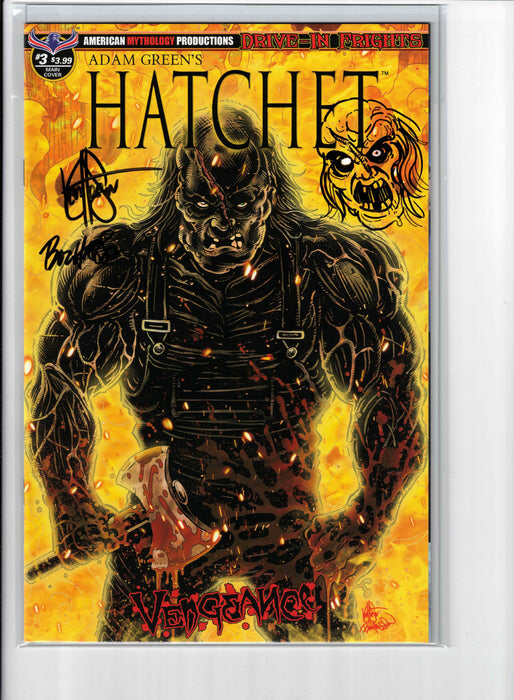 HATCHET VENGEANCE #3 BUZ REMARQUED ED