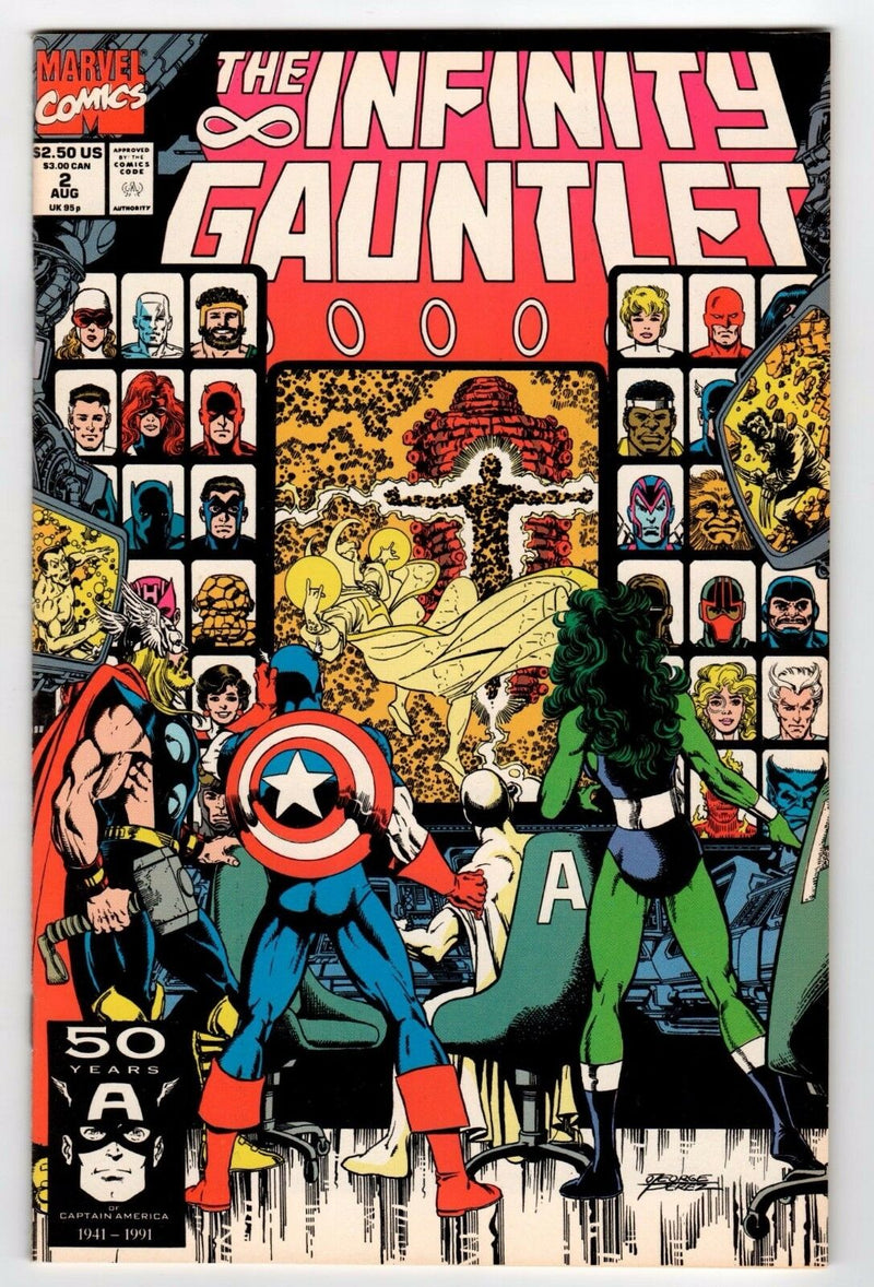 INFINITY GAUNTLET #2 CGC (1991)