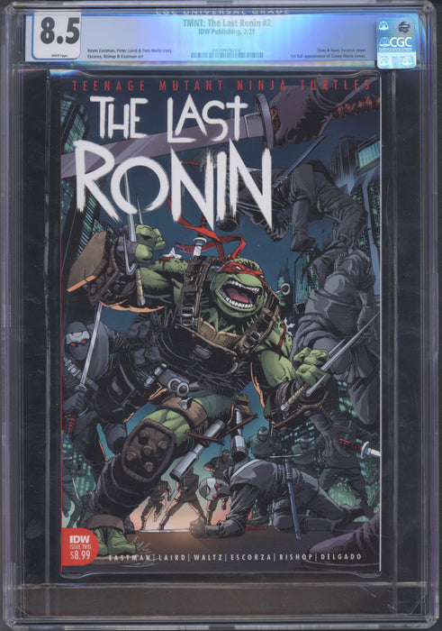 TMNT THE LAST RONIN #2 CGC 8.5 CVR A