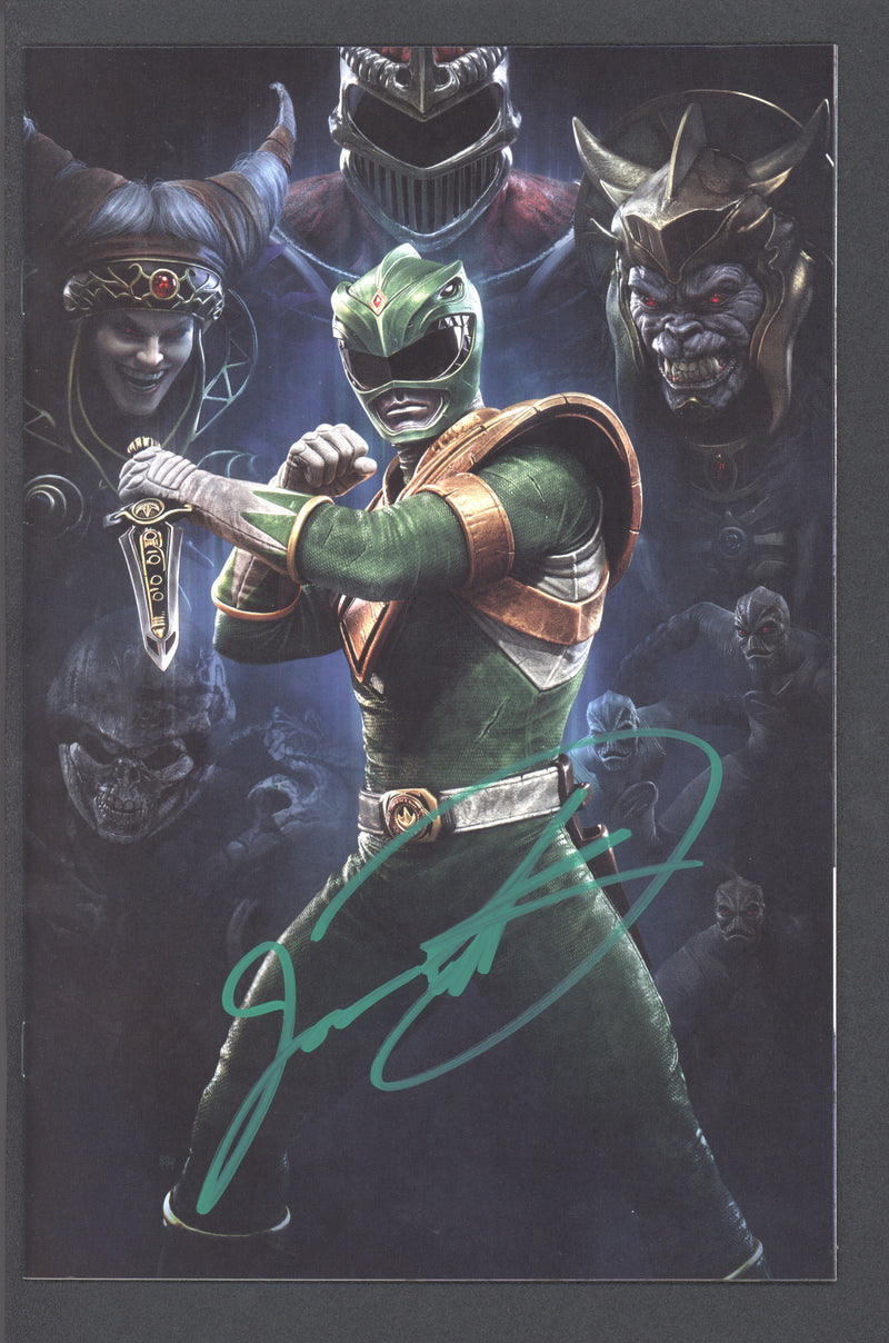 MIGHTY MORPHIN POWER RANGERS #55 SIGNED BY JDF