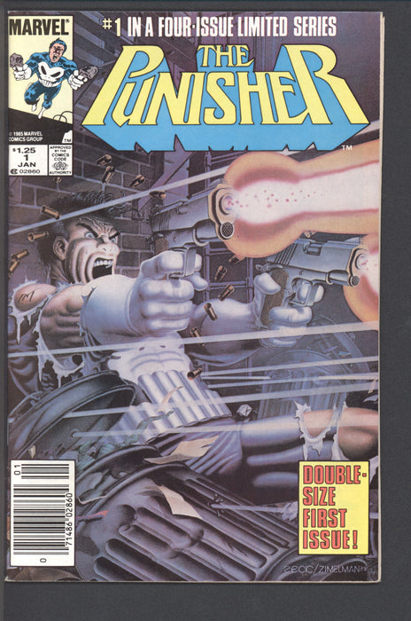 PUNISHER #1 VOL. 1 NEWSSTAND 1986