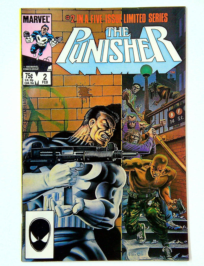 PUNISHER #2 VOL. 1 LIMITED SERIES 1986