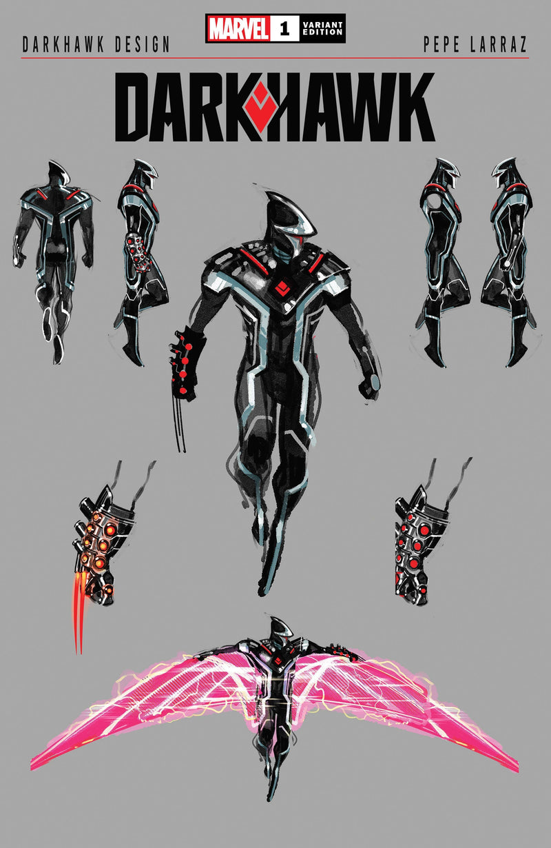 DARKHAWK #1 LARRAZ DESIGN VAR