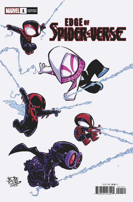 EDGE OF SPIDER-VERSE #1 YOUNG VARIANT