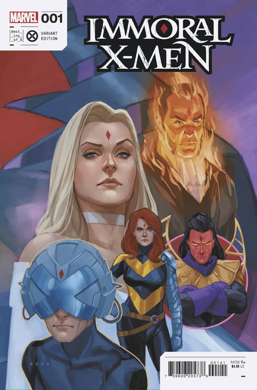 IMMORAL X-MEN #1 NOTO SOS FEBRUARY CONNECTING VARIANT [SIN]