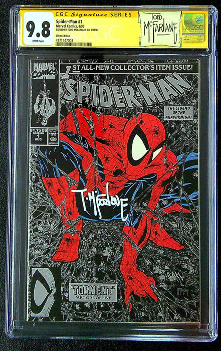 Spider-Man #1 Silver CGC SS 9.8 K T