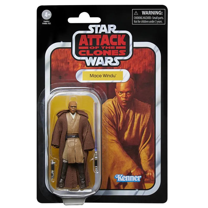Star Wars Attack of the Clones Vintage Collection Mace Windu VC35