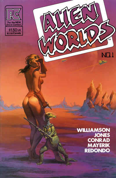 Alien Worlds #1 PACIFIC COMICS 1984