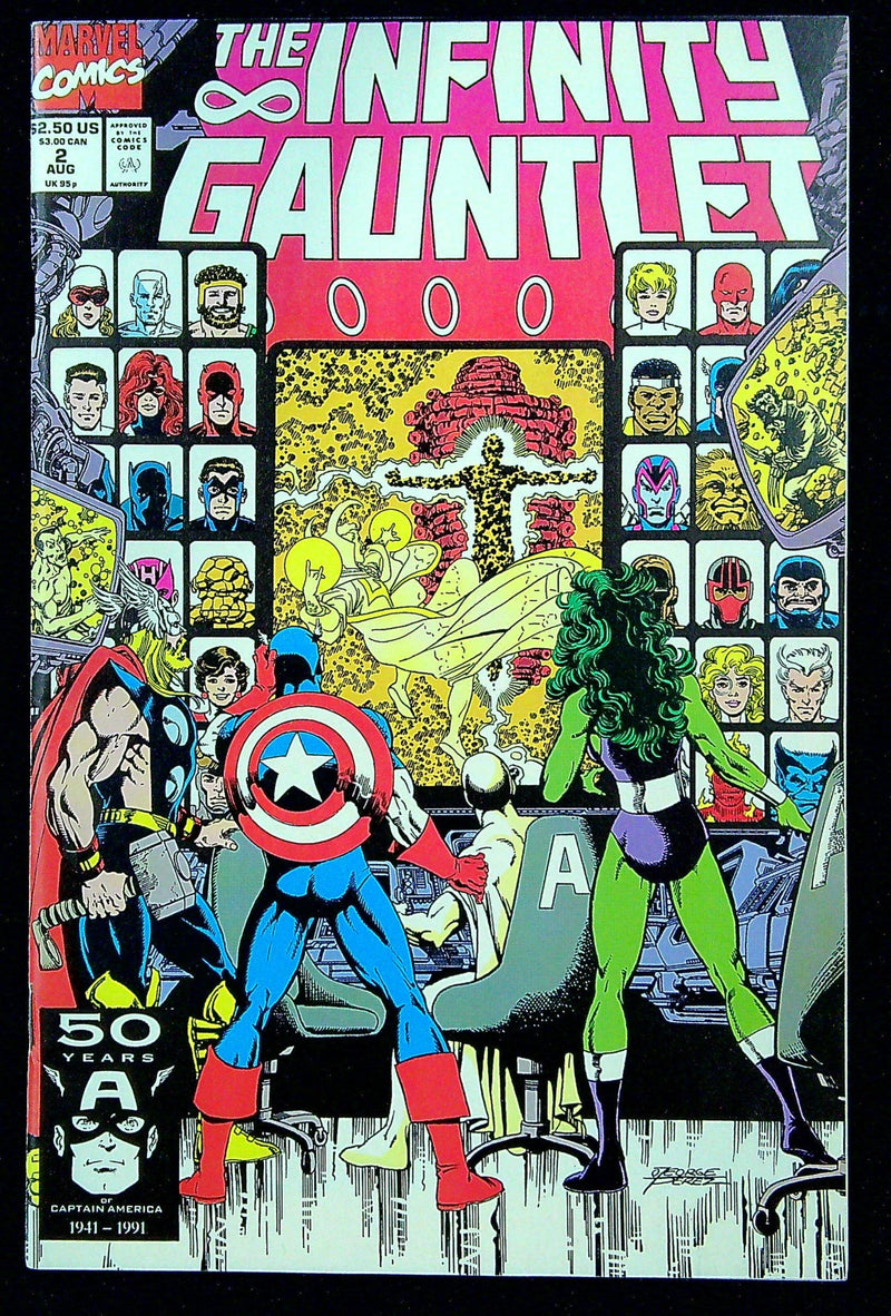 INFINITY GAUNTLET #2 CGC (1991)