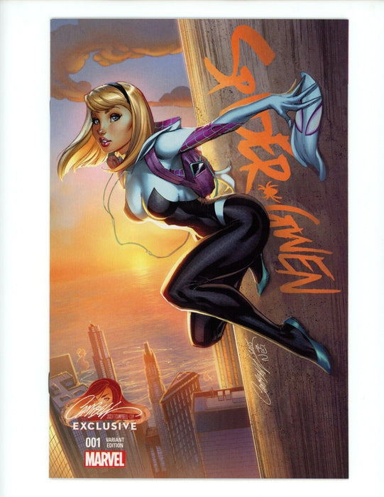 SPIDER-GWEN 2015 #1 J SCOTT CAMPBELL VARIANT MARVEL COMIC BOOK INCENTIVE. NM CON