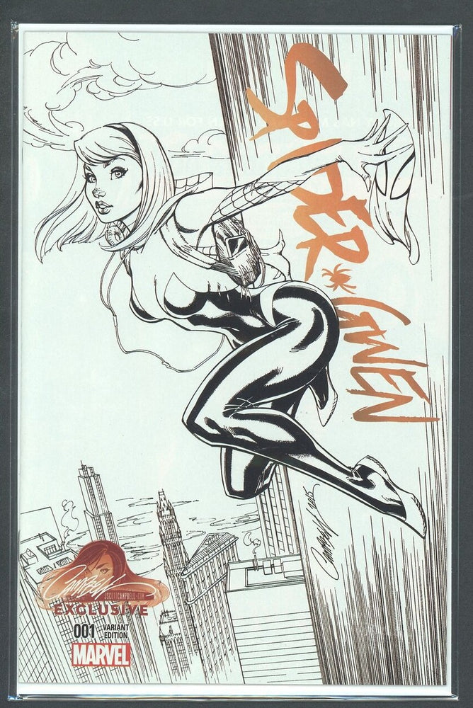 SPIDER-GWEN #1 J. SCOTT CAMPBELL EXCLUSIVE COVER B