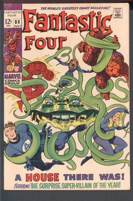 FANTASTIC FOUR #88 MARVEL COMICS 1969