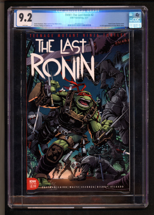 TMNT THE LAST RONIN #2 CGC 9.2 CVR A
