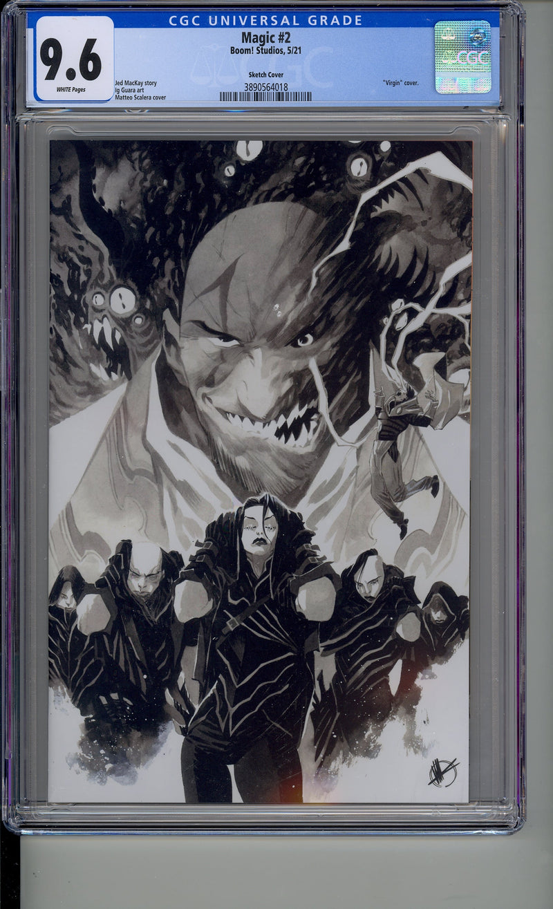 マジック：ザ・ギャザリング #2 CGC 9.6 バージン・スケーラ・スケッチカバー