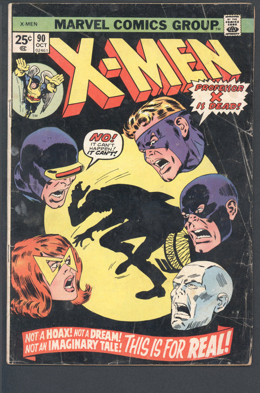 X-MEN #90 MARVEL COMICS 1974 HI RES SCAN