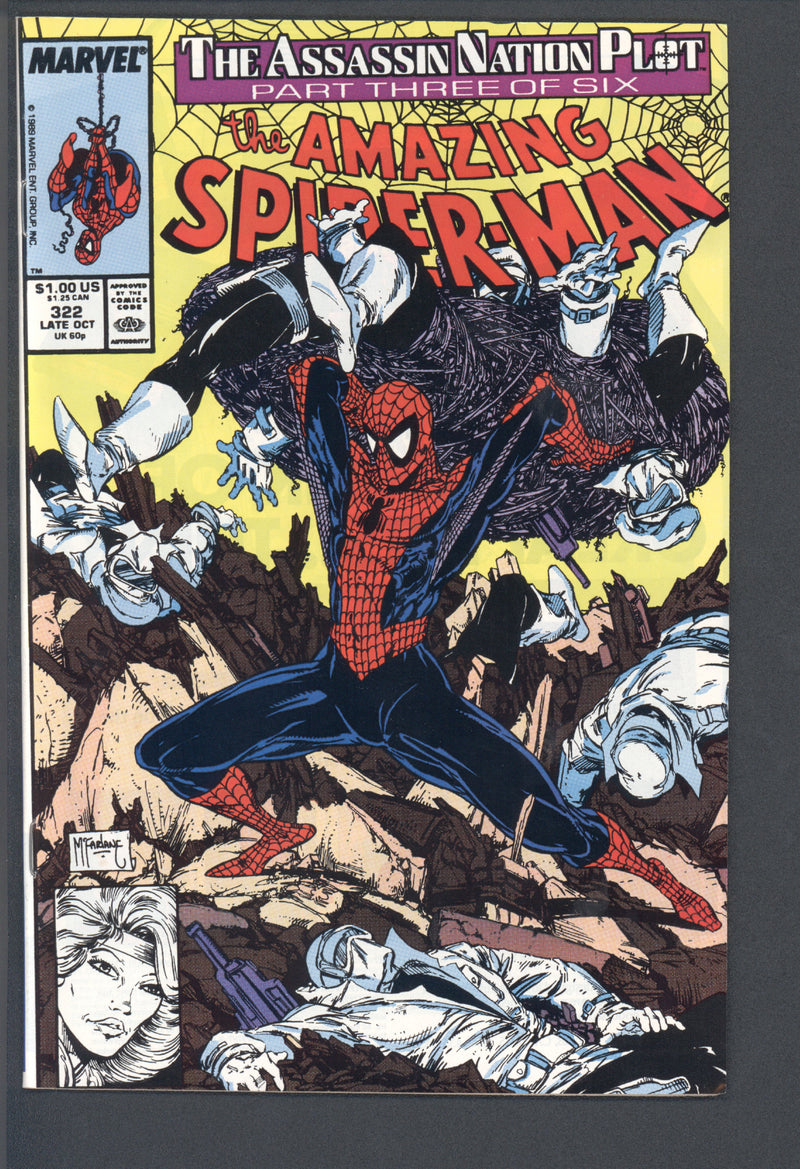 AMAZING SPIDER-MAN #322 DIRECT EDITION