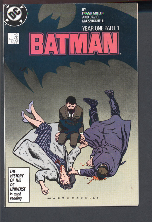 BATMAN #404 1986 DIRECT EDITION FRANK MILLER