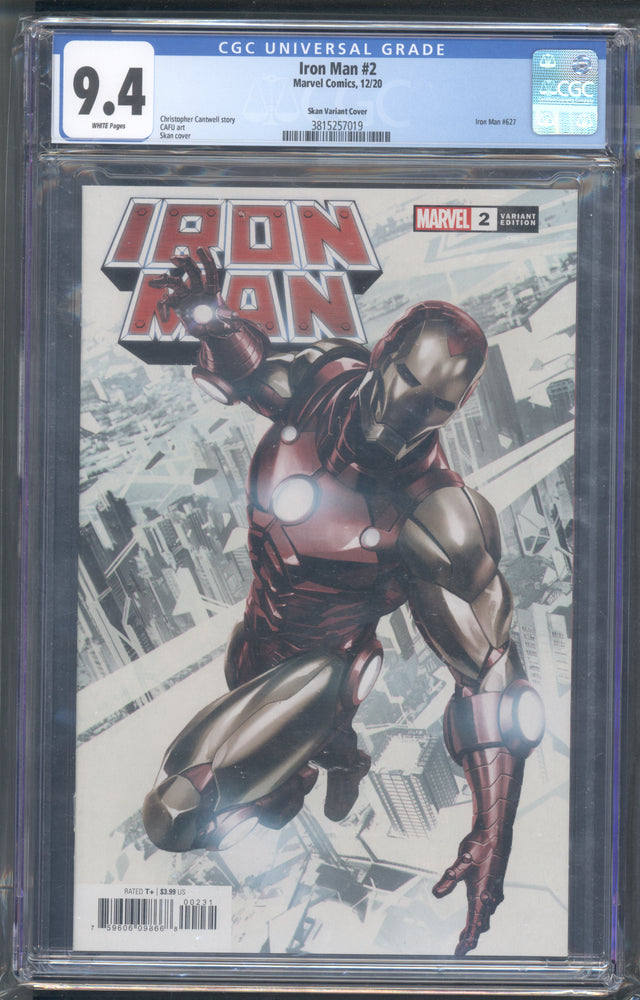 Iron Man #2 CGC 9.4