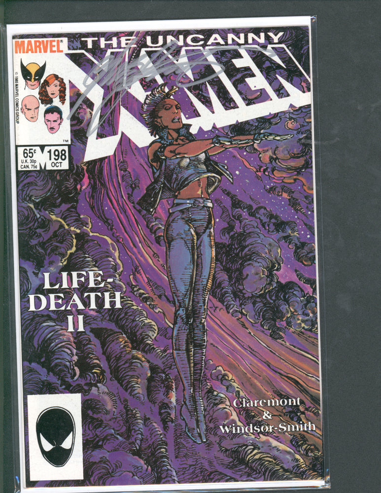 THE UNCANNY X-MEN #198 SIGNED BY CLAREMONT