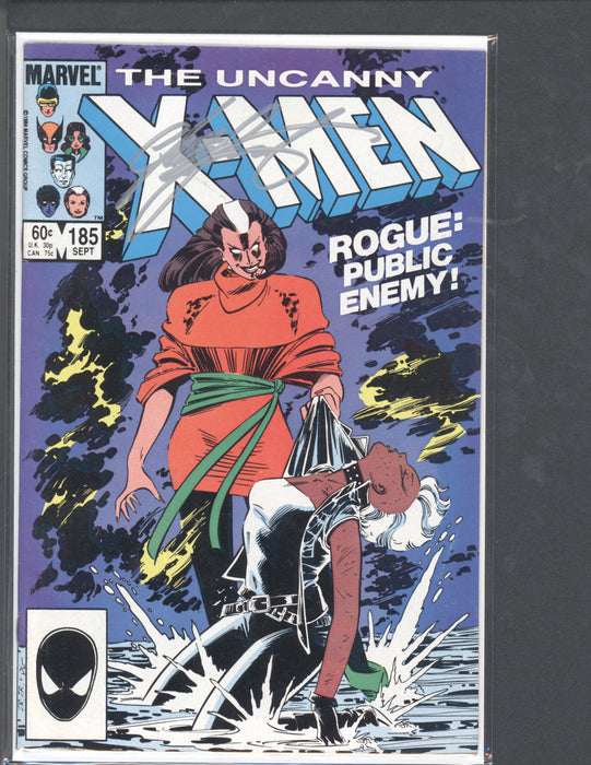 The Uncanny X-men #185 signed by CLAREMONT